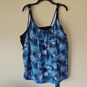NWT Swimsuits For All‎ Size 34 Tankini Top